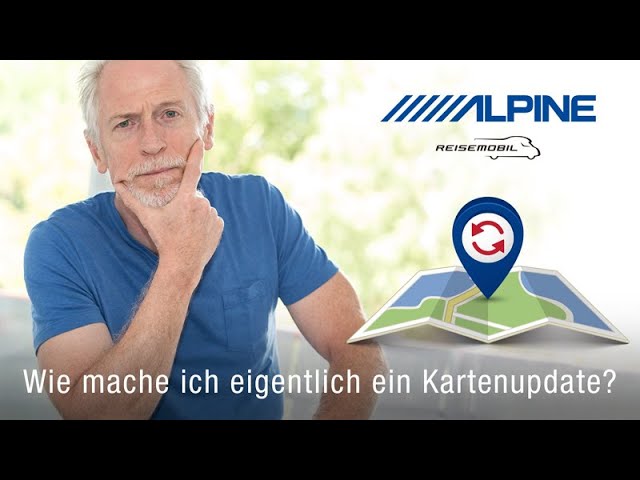 Alpine Navi Map Update Tutorial (German)