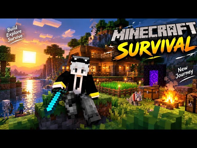 Minecraft SMP LIVE || PUBLIC SMP24/7 JAVA +BEDROCK || LAUNCHING LIFESTEAL IN crystalcraft SMP #live!