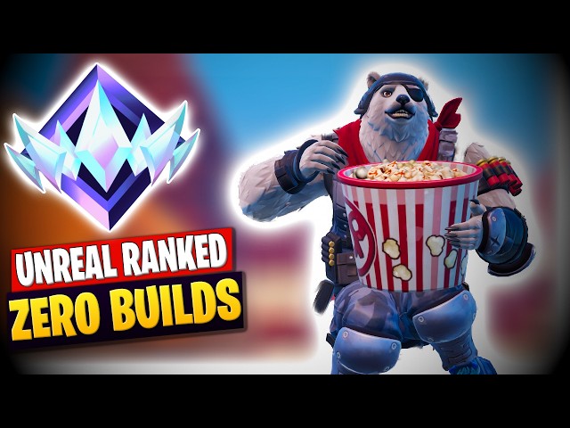 Intense high elimination win! - Unreal Ranked Zero Builds