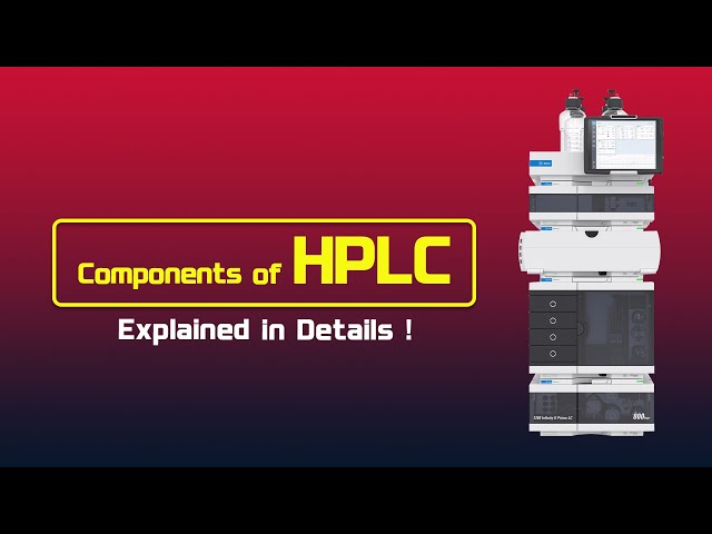 Essential components of an HPLC system // HPLC