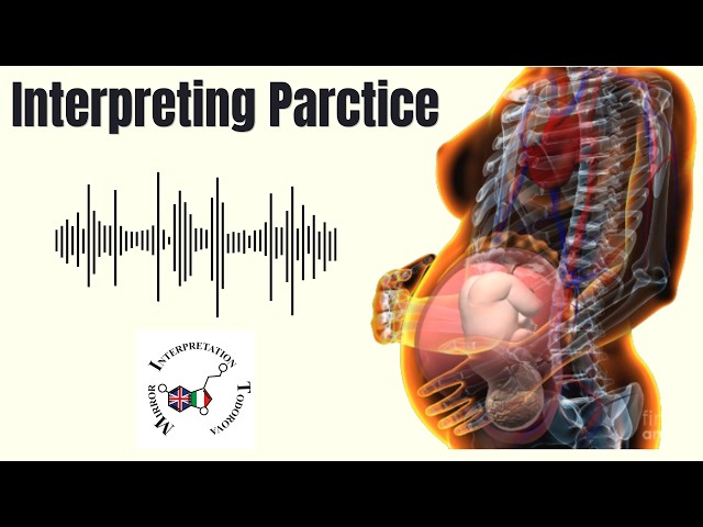 Medical Interpreter training Consecutive interpreting Real Life scenario practice:  pregnancy