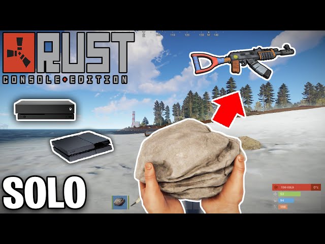How to go from Rock to AK - Rust Console Edition