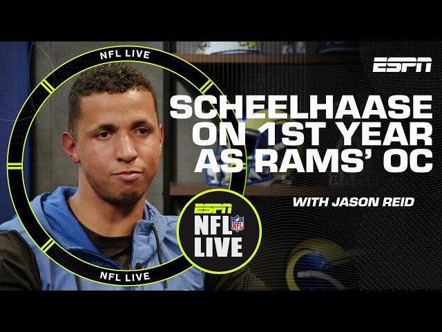 Nate Scheelhaase talks taking over as Rams offensive coordinator | NFL Live