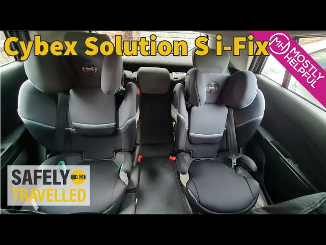 Cybex Solution S i-Fix Child Seat - Unboxing, assembly and installation.