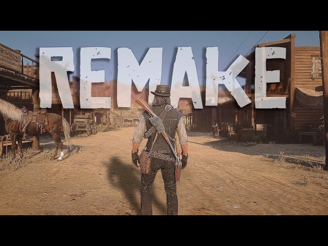 Hice el REMAKE de RED DEAD REDEMPTION 1 con mods