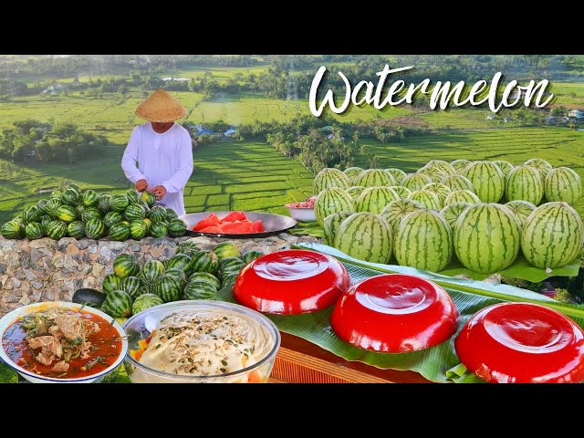 WATERMELON — How many dishes can be made from this 92% water-rich fruit?
