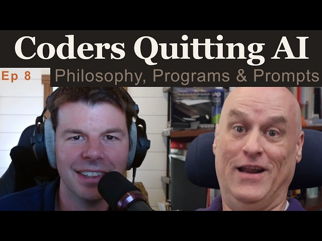 Coders Quitting AI? AI Slop PhDs? | Ep 8 of Philosophy, Programs and Prompts