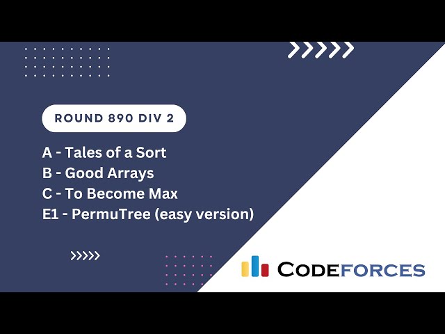 Codeforces Round 890 Div 2 | A B C E1 | Video Editorial C++