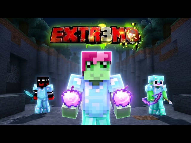 Scaring people and gearing up with NOTCHS in Minecraft Extreme 3
