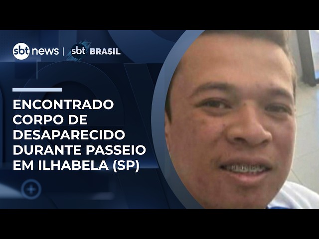 Corpo de desaparecido durante passeio de jet ski é achado após 9 dias em Ilhabela (SP) | #SBTBrasil