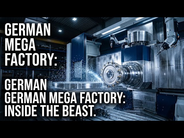 Inside a German CNC Mega Factory | Ultra Precision Machines