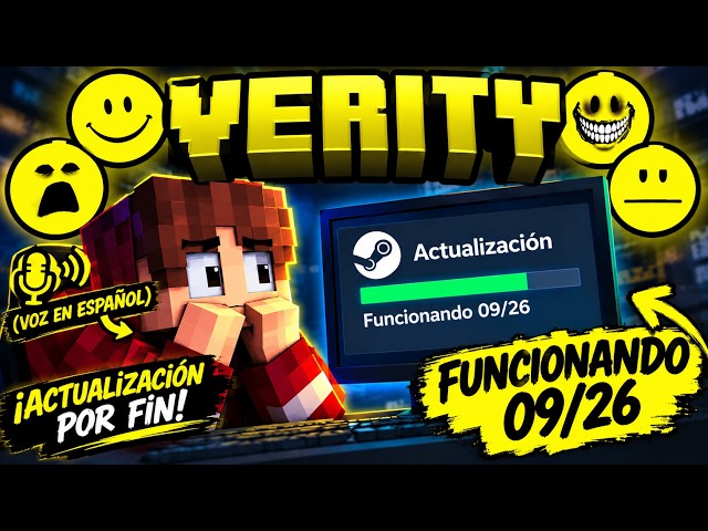 VERITY IN ENGLISH! 🗣️ VOICE AND TEXT + UPDATE WORKING 09/26 Rubius' Minecraft AI