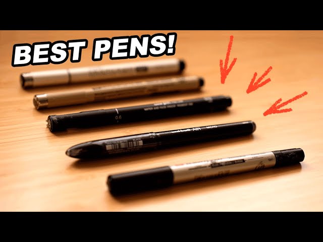 My TOP Favorite Pens! (Artist Edition)