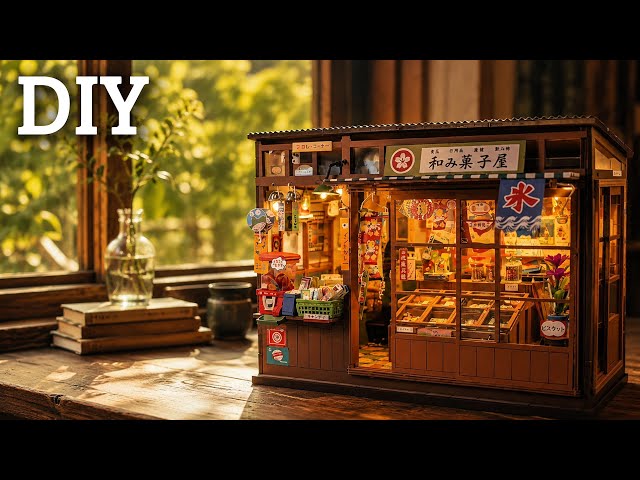 DIY Rolife Nostalgic Corner Shop🏡