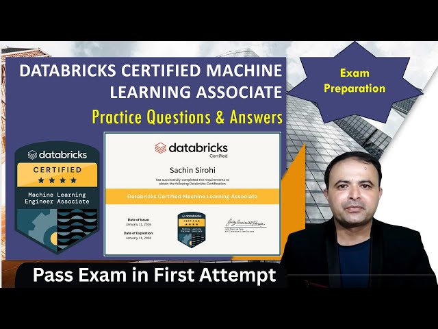 Databricks Certified Machine Learning Associate Exam | Practice Questions & Answers | Exam Pattern