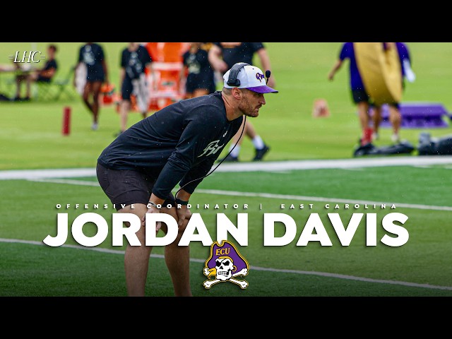 How One of College Football’s Most Explosive Offenses Is Built | ECU OC Jordan Davis | Ep. 75