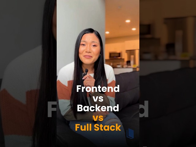 Frontend vs Backend vs Full Stack 🤔 | Which Developer Career Pays More? 💰 #shorts