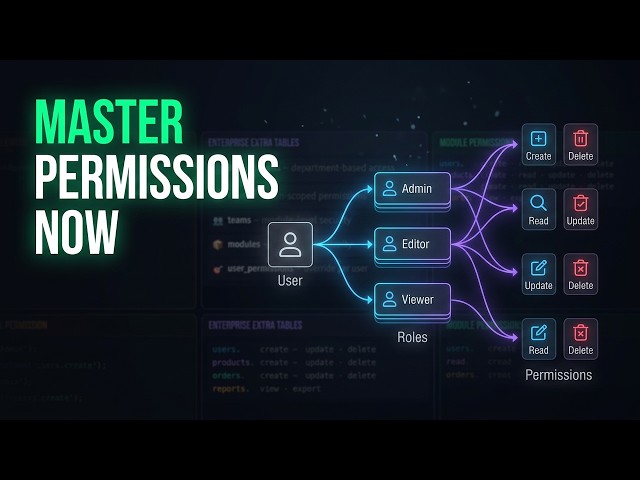 Role & Permission Database Design Explained