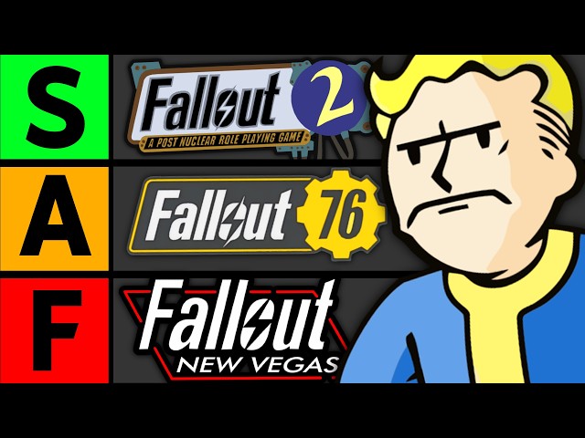 Ranking Every Fallout Game