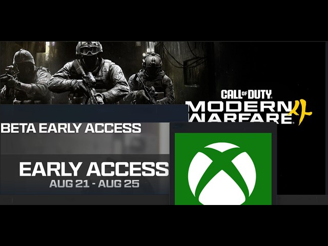 How To Install Modern Warfare 4 Open Beta Early Access On Xbox Series X/S (Pre Ordered User)