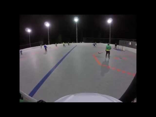 OBHL (Outdoor Ball Hockey League) The Sharts vs Team Iceland shot with GoPro Hero 3+