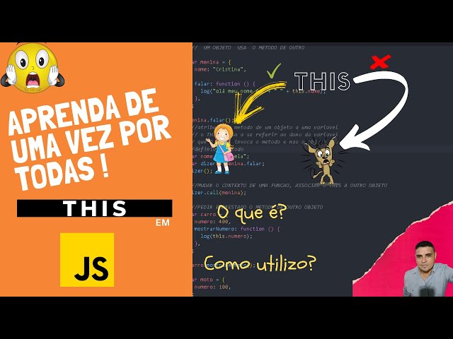 ✨Aprenda de uma vez por todas THIS em Javascript | Método fácil ✨