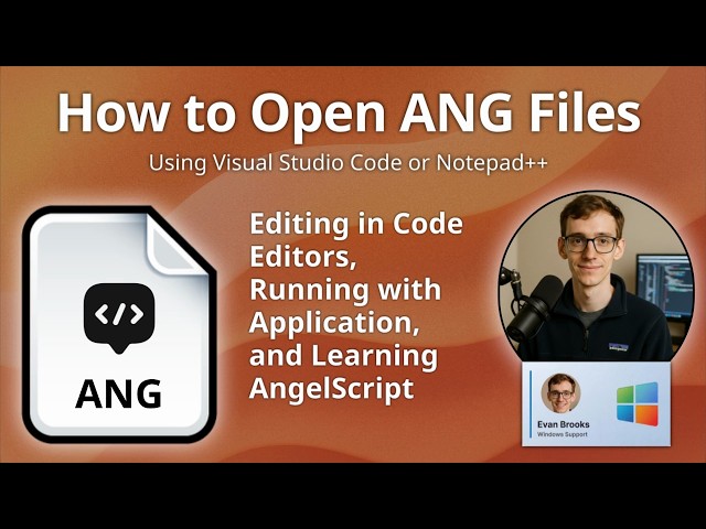 How to Open ANG Files (AngelScript Script)