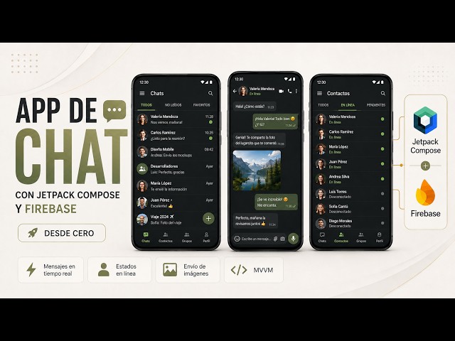 01.- Create a new project in Android Studio | 💬 Chat App with Jetpack Compose