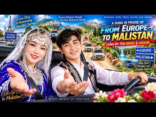 Song Title: From Europe to Malistan, My LoveSingers: The Bride & The GroomStyle: Romantic Hazaragi 