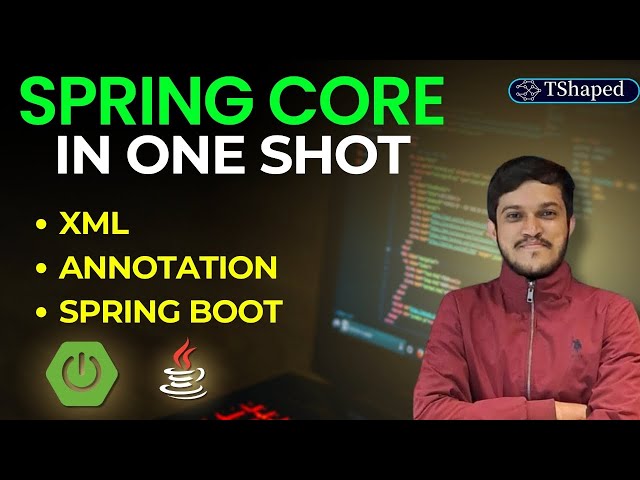 Spring Boot Tutorial in 2025 | Spring Core in One Shot | Hyder Abbas | Spring 6 & Spring Boot 3