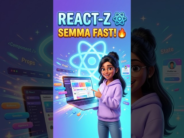 ReactZ ⚛️ | React Code-u SEMMA FAST! 🔥 | Tamil Developer Song #Shorts