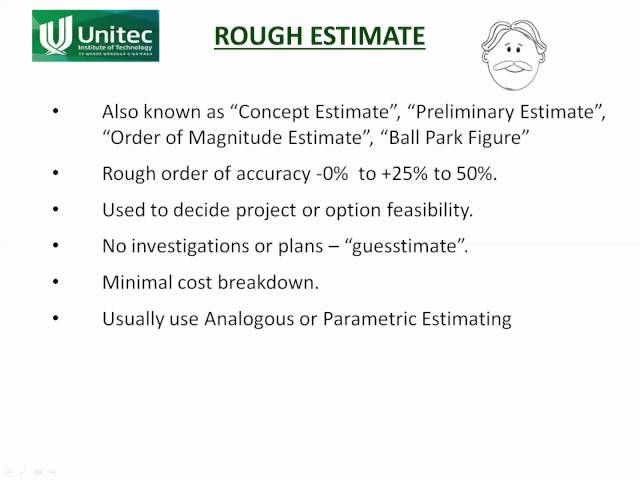 EM14b  Estimate Types