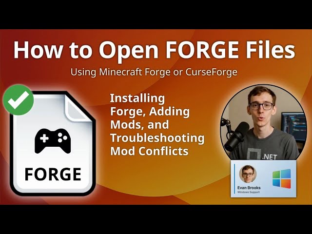 FORGE File Extension: Open & Use Minecraft Forge Mods
