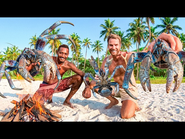 RARE GIANT CRAB Catch & Cook!