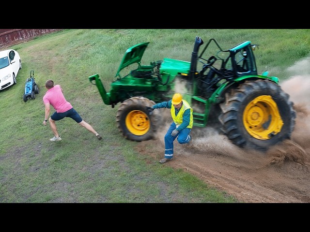 MÁQUINAS FUERA DE CONTROL CAPTADAS POR LAS CÁMARAS