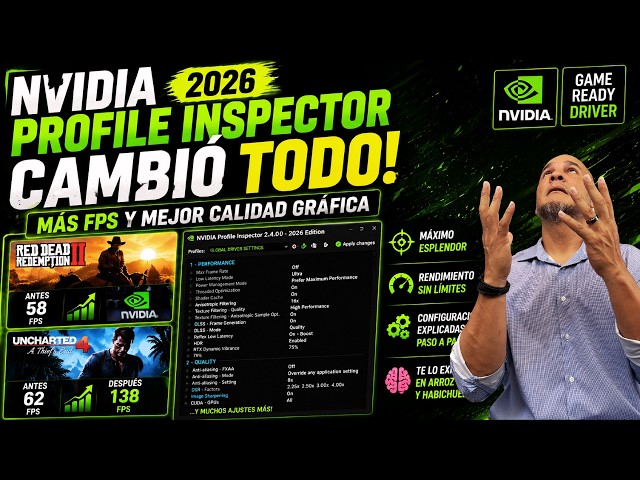 NVIDIA Profile Inspector 2026 CHANGED EVERYTHING! More FPS and Better Graphic Quality
