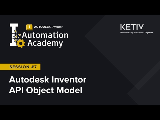 Inventor API Object Model | Object-Oriented Programming Example of Add-In Assembly Configurator