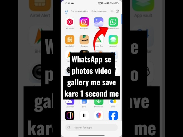 WhatsApp se photos video gallery me kaise laye WhatsApp photo video not showing in gallery#whatsapp