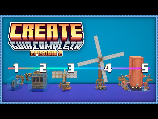 ⚙️CREATE MOD 1.21 - DEFINITIVE GUIDE 2026 - POWER GENERATION - PART 2