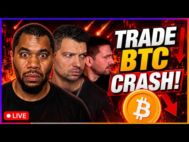 Bitcoin Crashes to 67k (Live Trading)