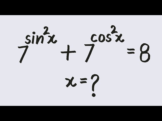 Solving a 'Harvard' University entrance exam question
