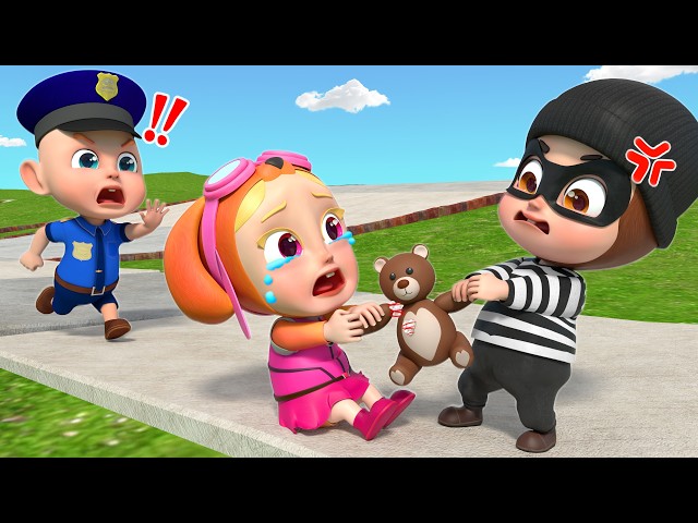 Policeman is Here to Help | Police Officer Song | Job and Career | Kids Cartoons | Sheriff Zozo