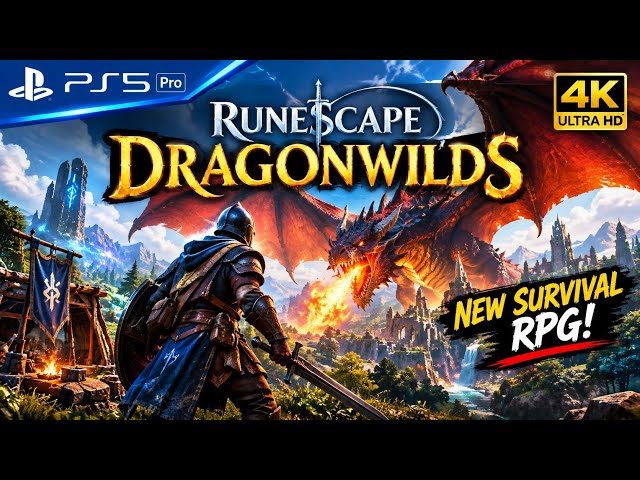 RuneScape: Dragonwilds PS5 Pro Gameplay | New 2026 Survival RPG- Day 1