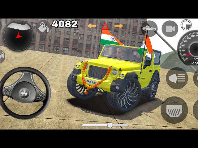 LIVE STREAM GAME DOLLAR SONG🔥INDIAN CAR  MODIFIED DRIVING 3D THAR 🔥 INDIAN CARS SIMULATOR 3D#4082