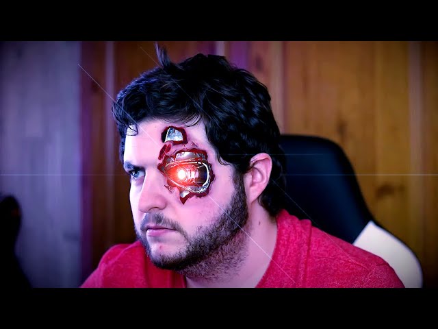 Terminator eye effect [3ds Max, Unreal Engine 4, After Effects, Photoshop]