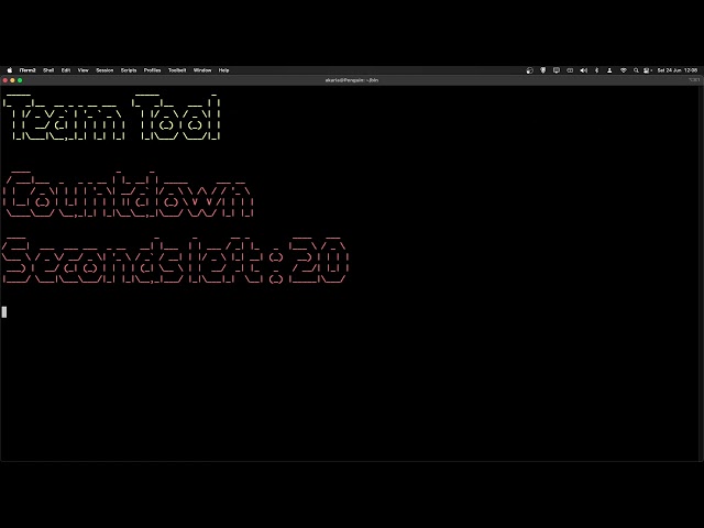Python ASCII Art text Example using pyfiglet