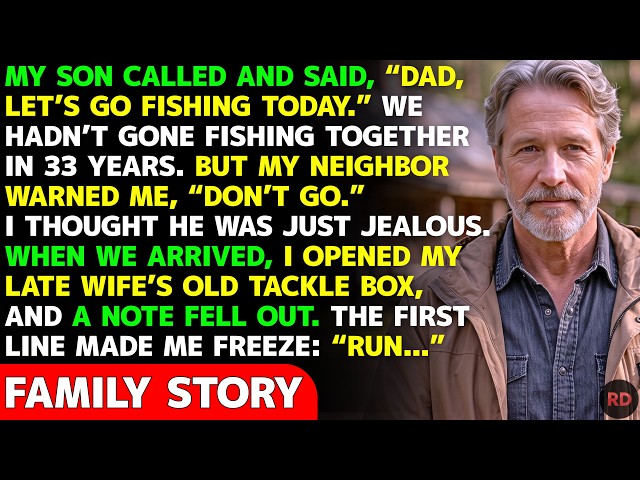 “Dad, Let’s Go Fishing,” My Son Said—When We Got There, I Found a Warning Note: “Run...”
