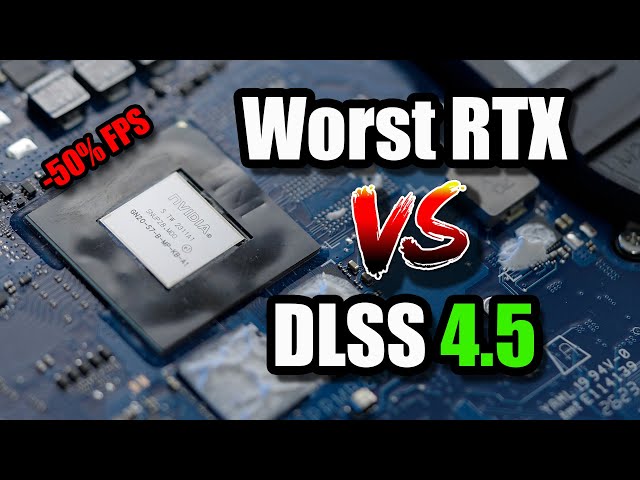 DLSS 4.5 Vs The Worst RTX Graphics Card...