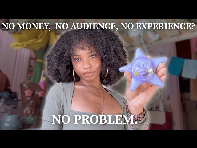 how to become a full time creative entrepreneur in 2026 (while scared, broke, and inexperienced)
