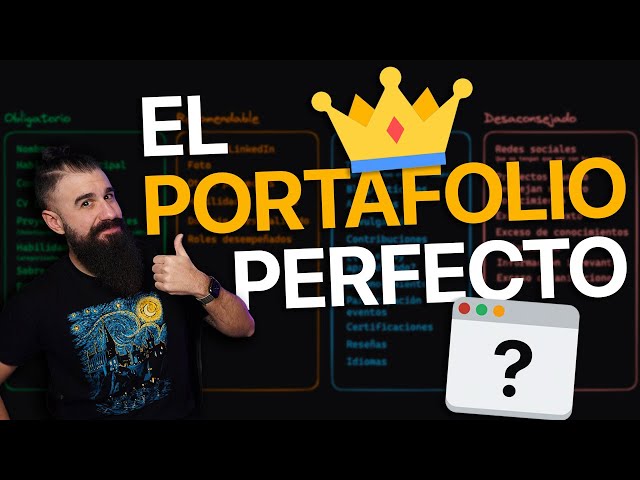 How to create the PERFECT PORTFOLIO for PROGRAMMERS?